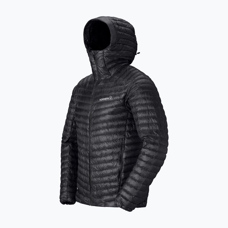 Мъжко пухено яке Norrona Trollveggen Down800 Super Light Hood Caviar Black 7