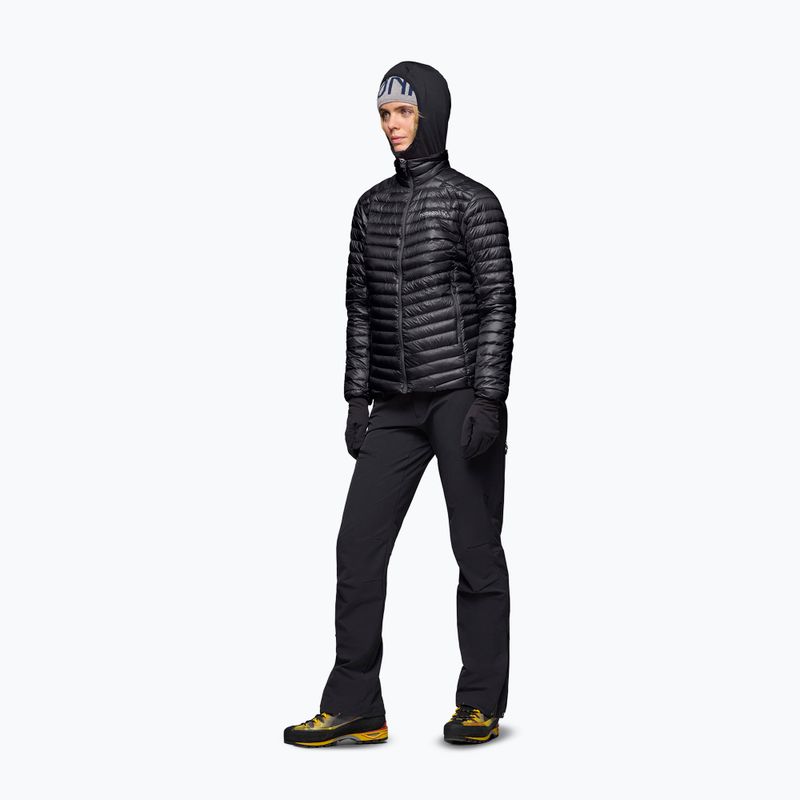 Дамско пухено яке NORRONA Trollveggen Down800 Super Light caviar black 5