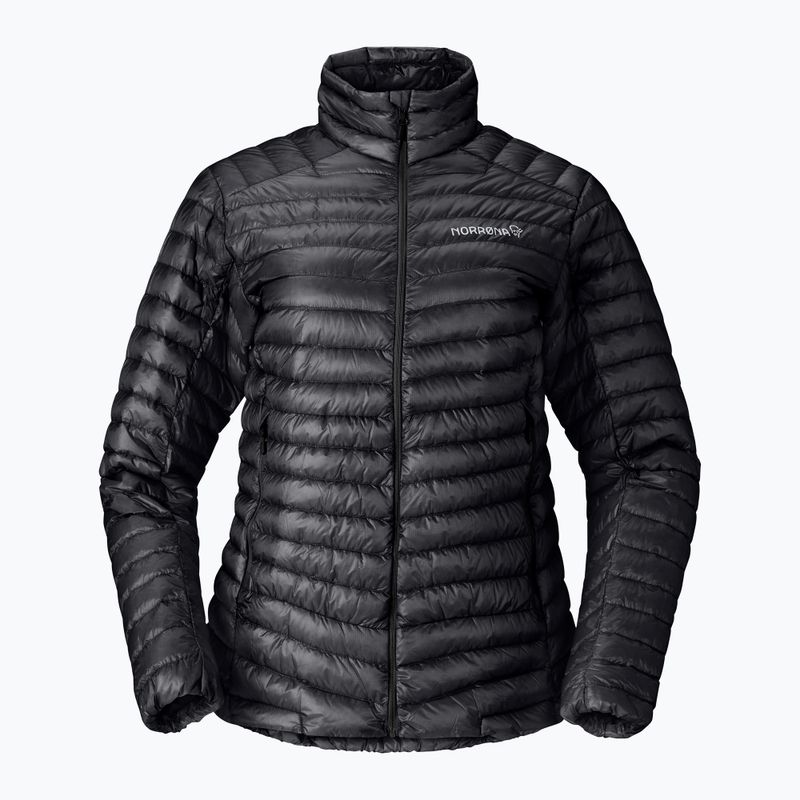 Дамско пухено яке NORRONA Trollveggen Down800 Super Light caviar black 6