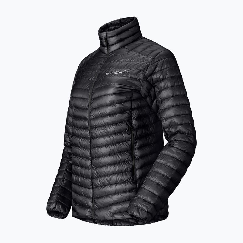 Дамско пухено яке NORRONA Trollveggen Down800 Super Light caviar black 8