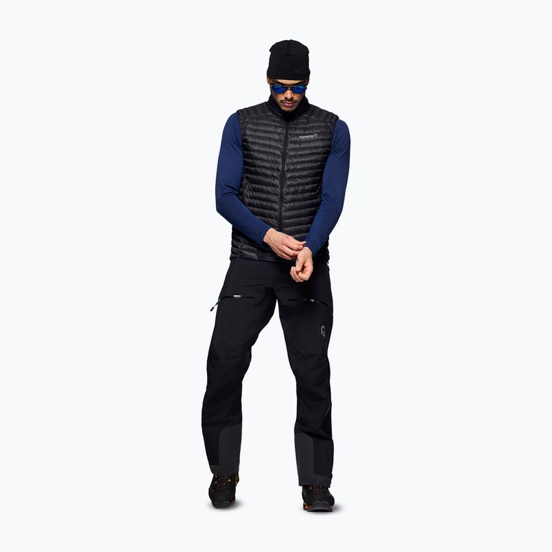 Елек NORRONA Trollveggen Down800 Super Light caviar black 2