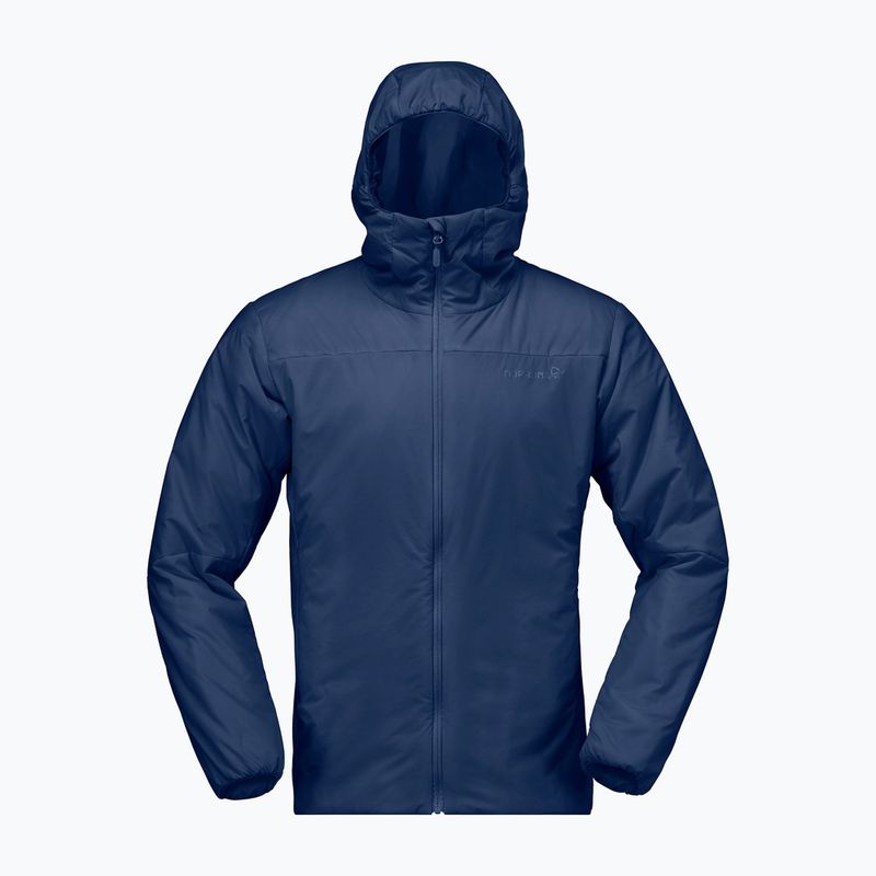 Мъжко ватирано яке NORRONA Femund Thermo60 Zip Hood indigo night 4