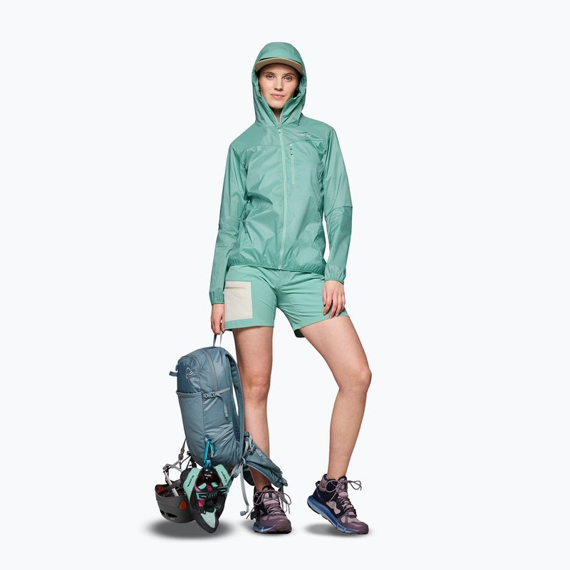 Дамско ветроустойчиво яке NORRONA Faketind Aero60 Zip Hood aqua haze 2