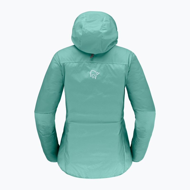 Дамско ветроустойчиво яке NORRONA Faketind Aero60 Zip Hood aqua haze 6
