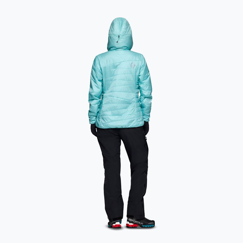 Дамско ватирано яке NORRONA Faketind Thermo40 Zip Hoodie aqua haze 3