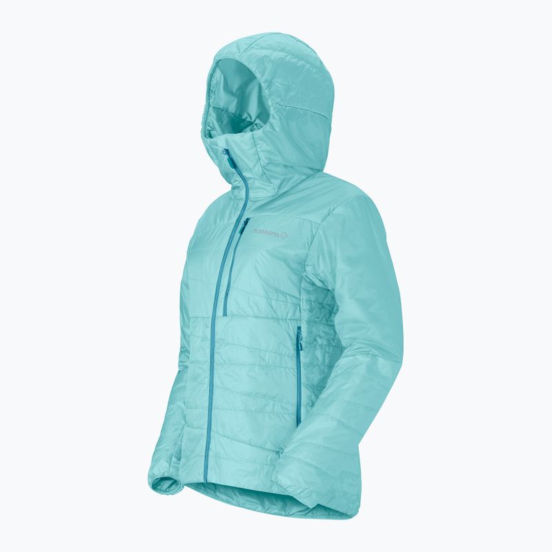 Дамско ватирано яке NORRONA Faketind Thermo40 Zip Hoodie aqua haze 7