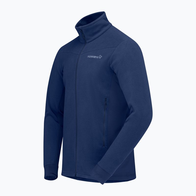 Мъжки суитшърт за трекинг NORRONA Falketind Warm2 indigo night 7