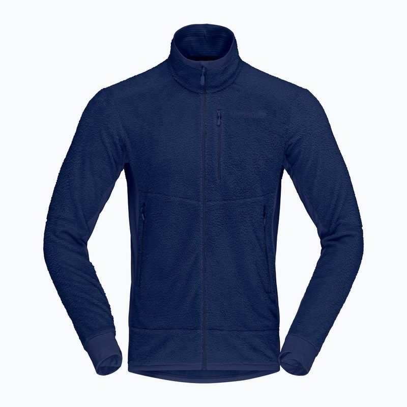 Мъжки поларен суитшърт NORRONA Falketind Warm1 Active indigo night 5