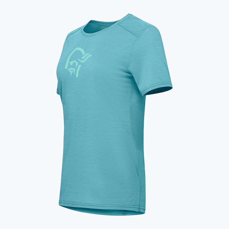 Дамска тениска NORRONA Femund Equaliser Merino brittany blue 7