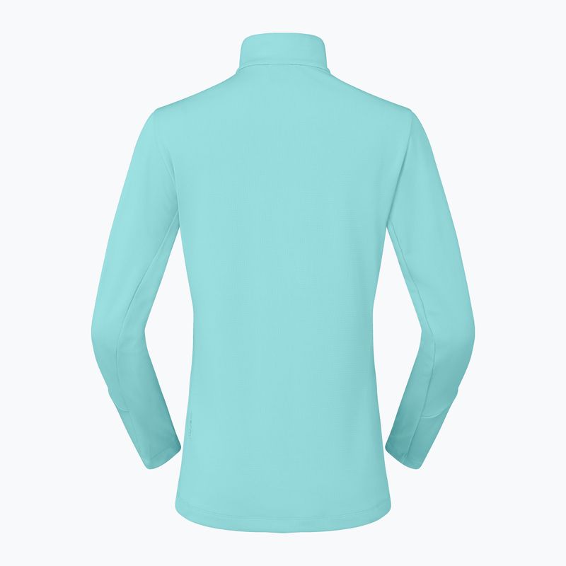 Дамски суитшърт за трекинг NORRONA Femund Warm1 Zip Neck aqua haze/trooper 6