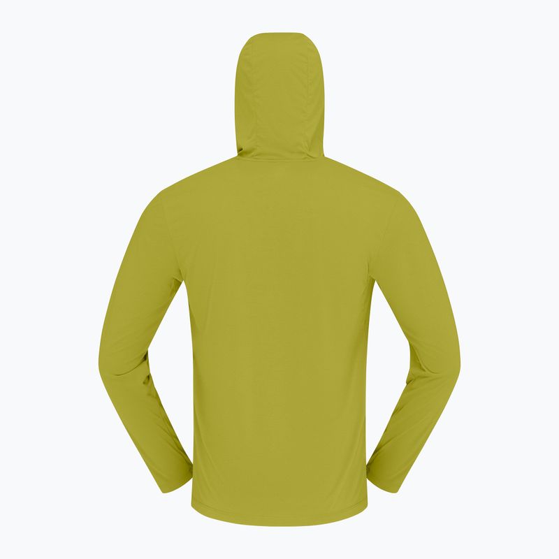 Мъжки суитшърт за трекинг NORRONA Femund Tech Hood golden lime 7