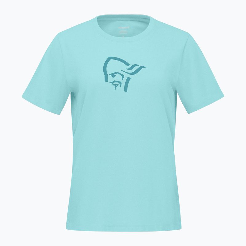 Дамска тениска NORRONA Cotton Viking aqua haze 5