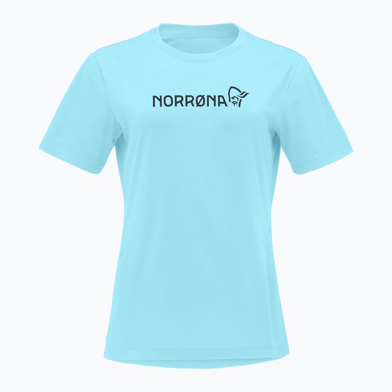 Дамска тениска NORRONA Cotton Norrøna Viking aqua haze 4