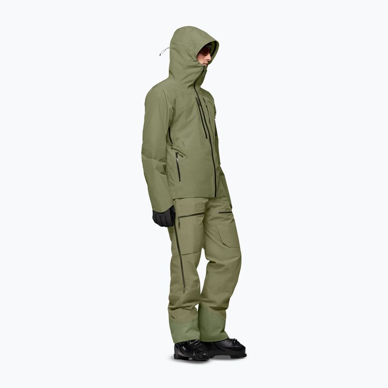 Мъжко скиорско яке NORRONA Lofoten Gore-Tex Insulated deep lichen green 4