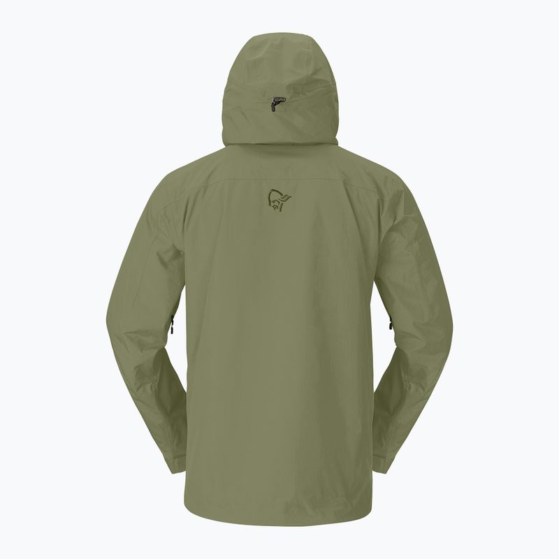 Мъжко скиорско яке NORRONA Lofoten Gore-Tex Insulated deep lichen green 6