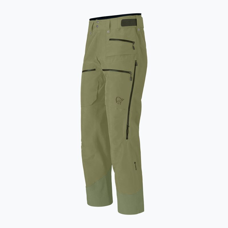 Мъжки скиорски панталони Norrona Lofoten Gore-Tex Insulated deep lichen green 7
