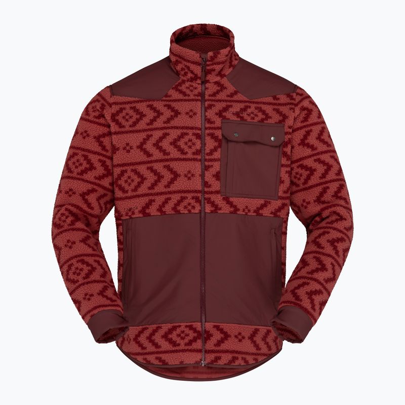 Мъжки поларен суитшърт Norrona Tamok Warm3 cowhide/port 5