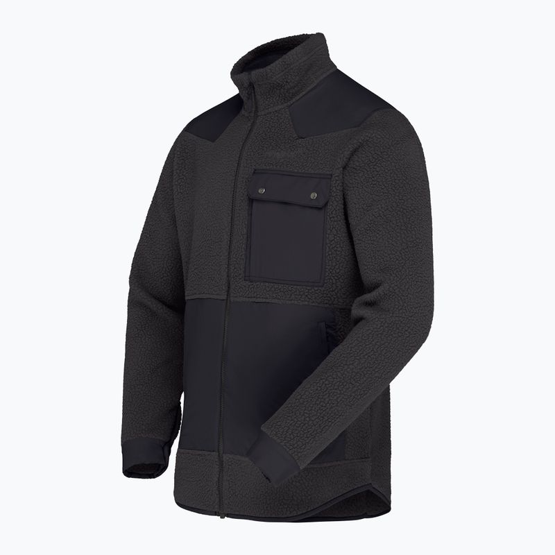 Мъжки поларен суитшърт Norrona Tamok Warm3 phantom/caviar black 7
