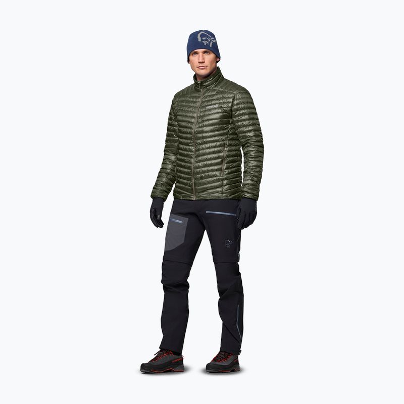 Мъжко пухено яке Norrona Trollveggen Down800 Super Light Deep Lichen Green 2
