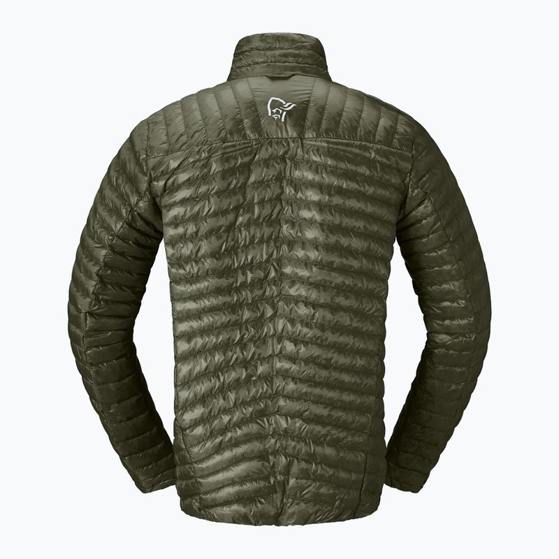 Мъжко пухено яке Norrona Trollveggen Down800 Super Light Deep Lichen Green 6