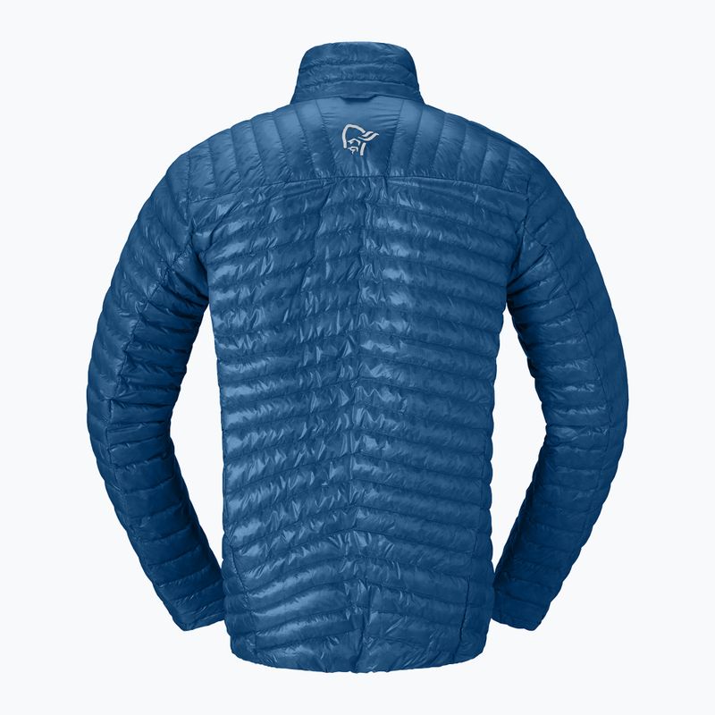 Мъжко пухено яке NORRONA Trollveggen Down800 Super Light dark blue 6