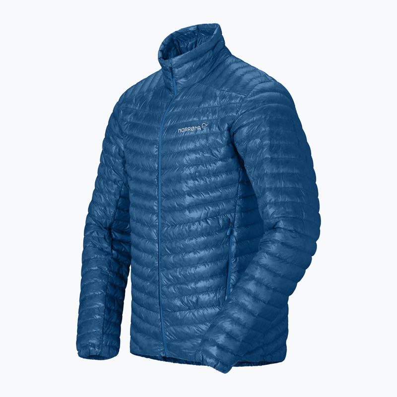Мъжко пухено яке NORRONA Trollveggen Down800 Super Light dark blue 7