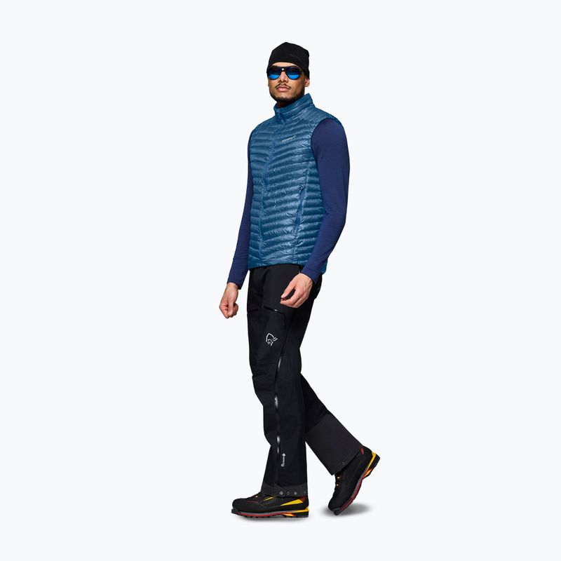 Елек NORRONA Trollveggen Down800 Super Light dark blue 2