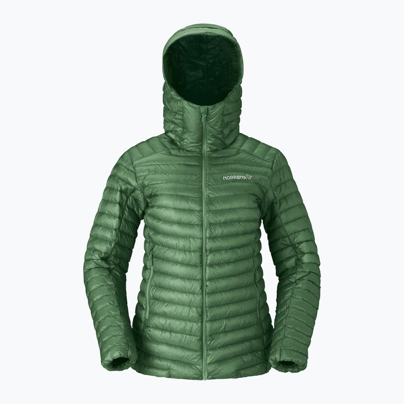 Дамско пухено яке Norrona Trollveggen Down800 Super Light Hood Dark Ivy 5