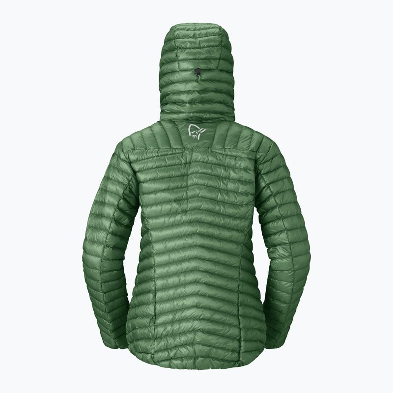 Дамско пухено яке Norrona Trollveggen Down800 Super Light Hood Dark Ivy 7