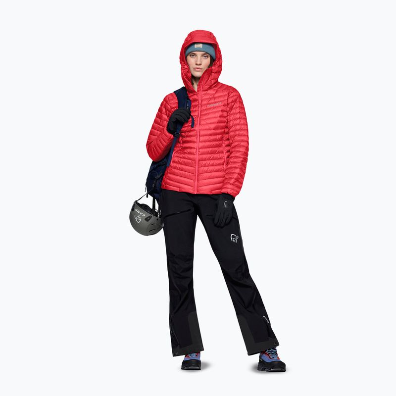 Дамско пухено яке Norrona Trollveggen Down800 Super Light Hood Baked Apple 2