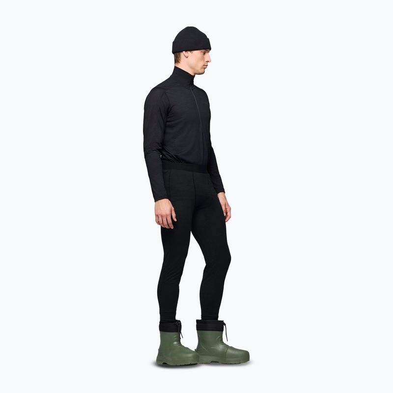 Мъжки термоактивни панталони NORRONA Falketind Equaliser Ull Long caviar black 2