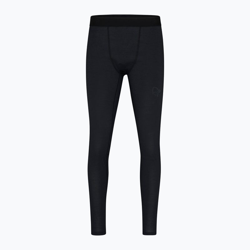 Мъжки термоактивни панталони NORRONA Falketind Equaliser Ull Long caviar black 5