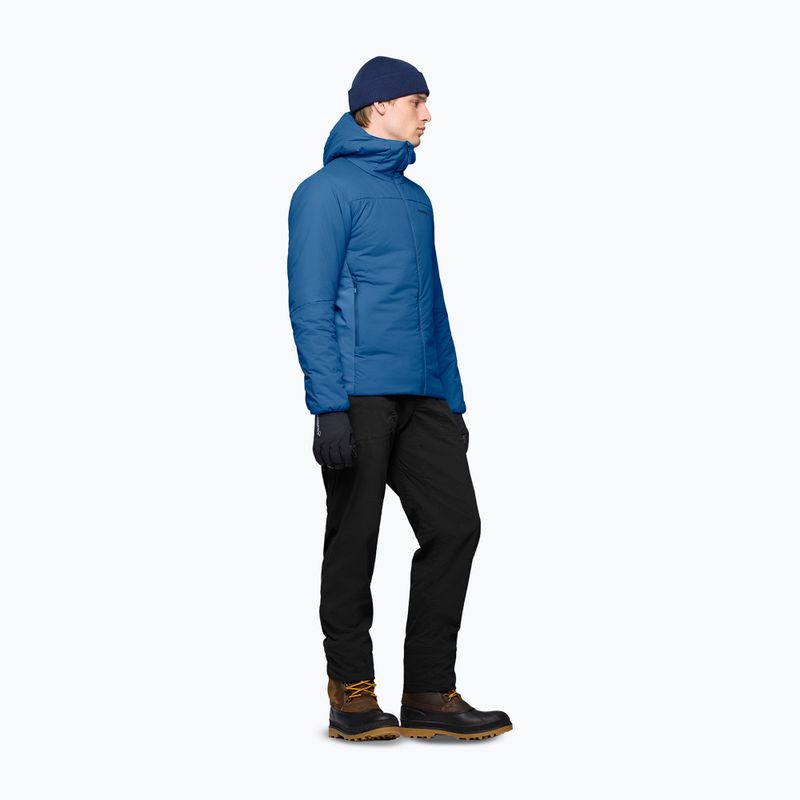 Мъжко ватирано яке NORRONA Femund Thermo60 Zip Hood dark blue 4