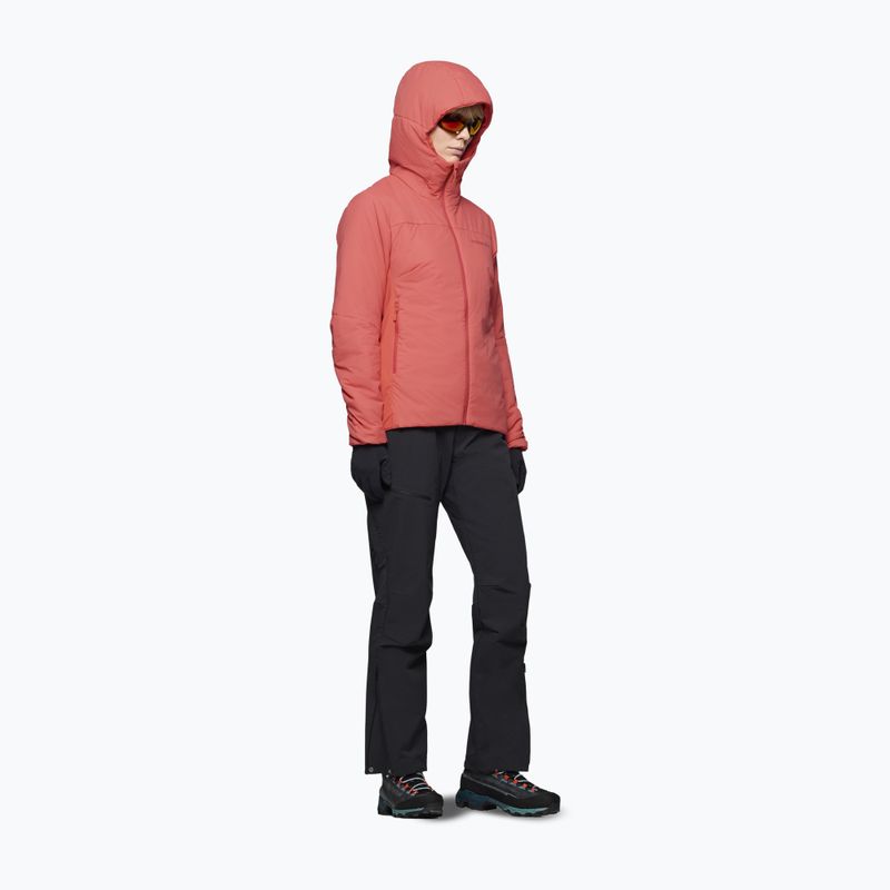 Дамско ватирано яке NORRONA Femund Thermo60 Zip Hood deep sea coral 4