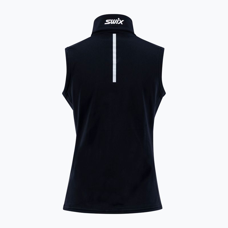 Дамска ски жилетка Swix Focus Warm черна 11216-10000-XS 7