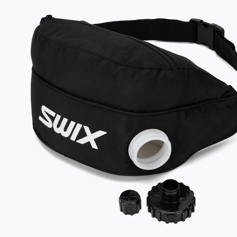 Колан за бутилка Swix Insulated Drink Belt 1 l jet black 5