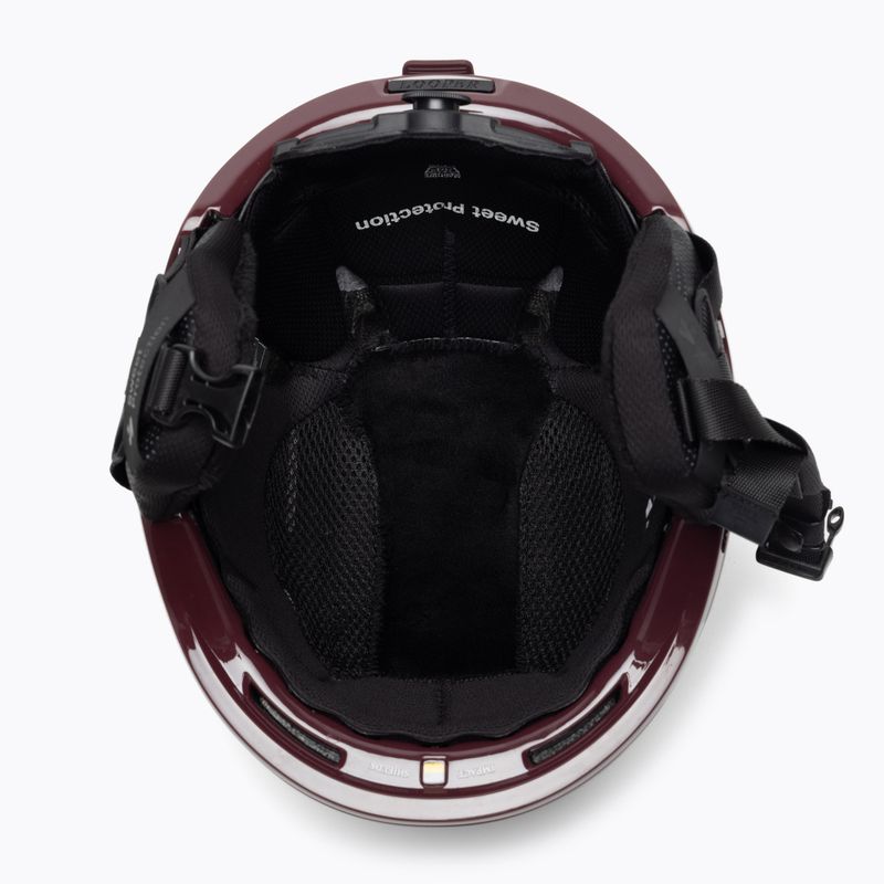 Kask Sweet Protection Looper bordowy 840091 5