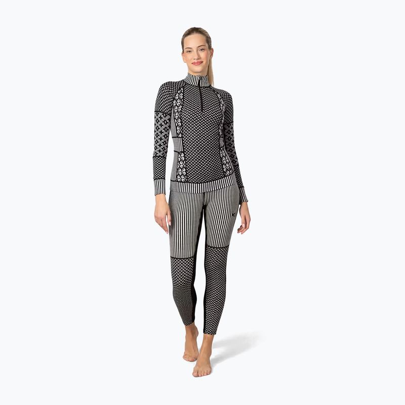 Дамски термоактивен суитшърт KARI TRAA Smekker Half Zip black 2