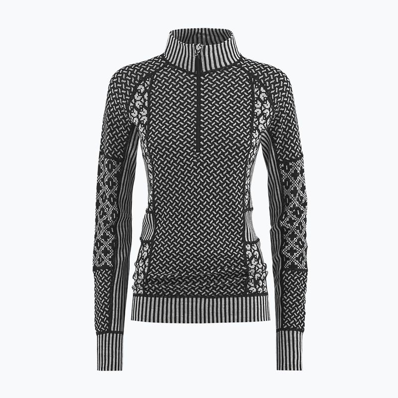 Дамски термоактивен суитшърт KARI TRAA Smekker Half Zip black 5