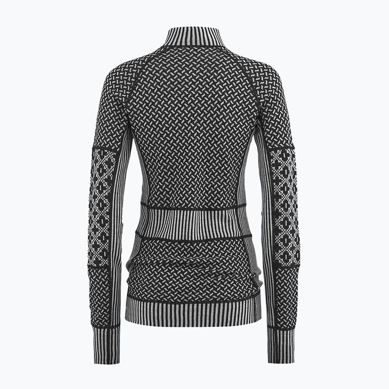 Дамски термоактивен суитшърт KARI TRAA Smekker Half Zip black 6