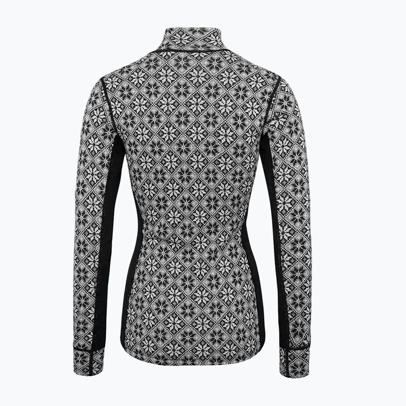 Дамски термоактивен суитшърт KARI TRAA Rose Half Zip black 5