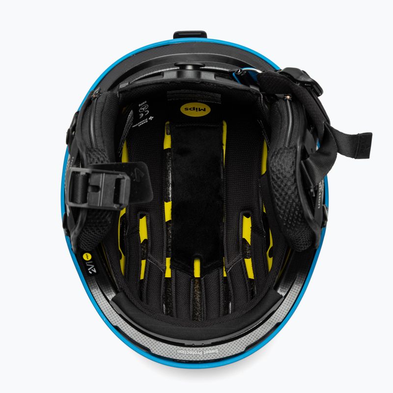 Ски каска Sweet Protection Trooper 2Vi MIPS матово птиче синьо 5