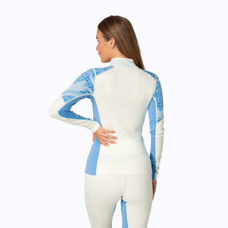 Дамски термоактивен суитшърт KARI TRAA Olea Half Zip ocean 3