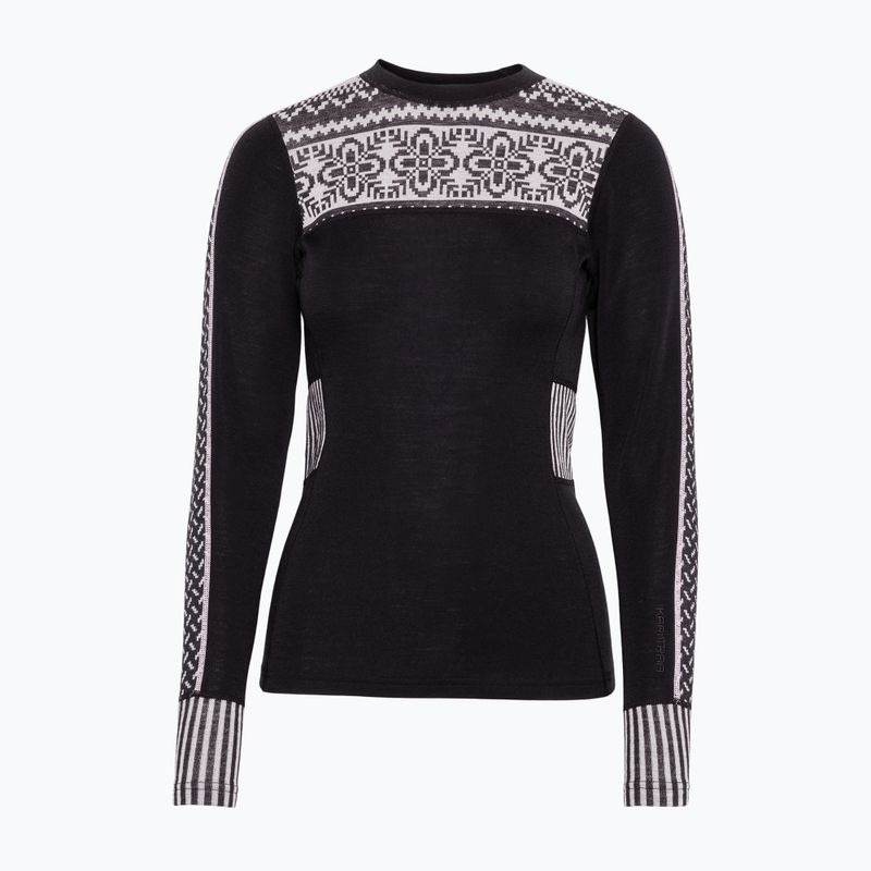 Дамски термоактивен суитшърт KARI TRAA Ines black 4