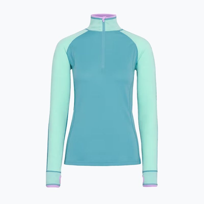 Дамски термоактивен суитшърт KARI TRAA Mila Half Zip blue lagoon 6