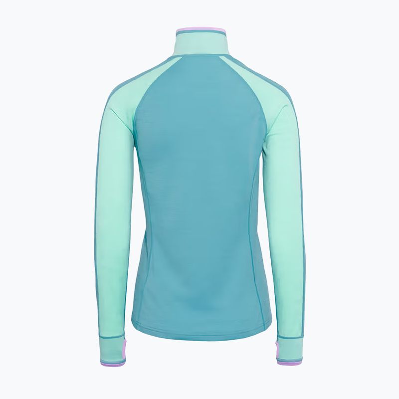 Дамски термоактивен суитшърт KARI TRAA Mila Half Zip blue lagoon 7