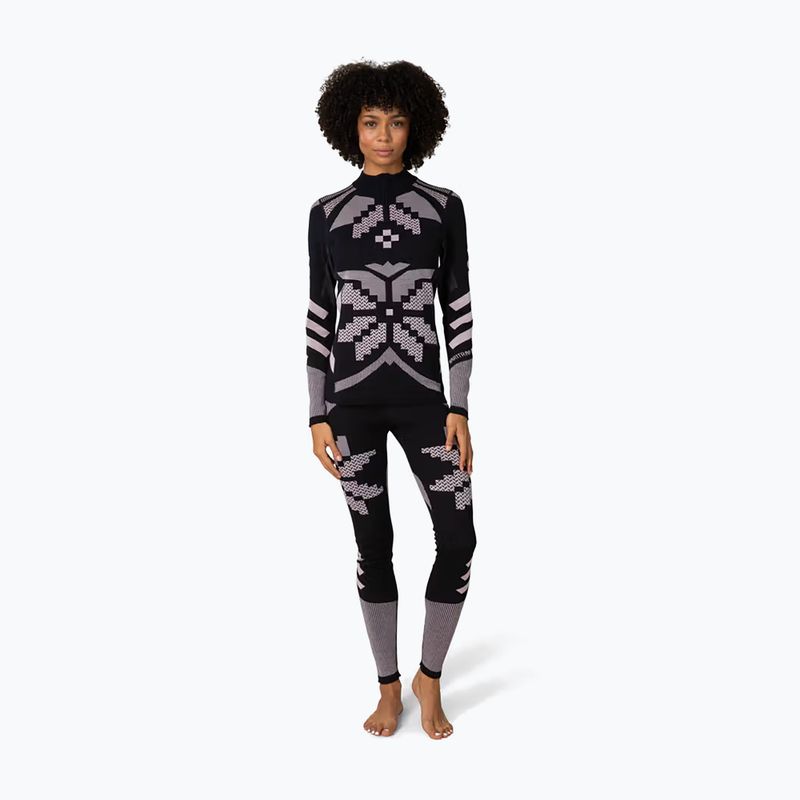 Дамски термоактивен суитшърт KARI TRAA Faith Half Zip black 2