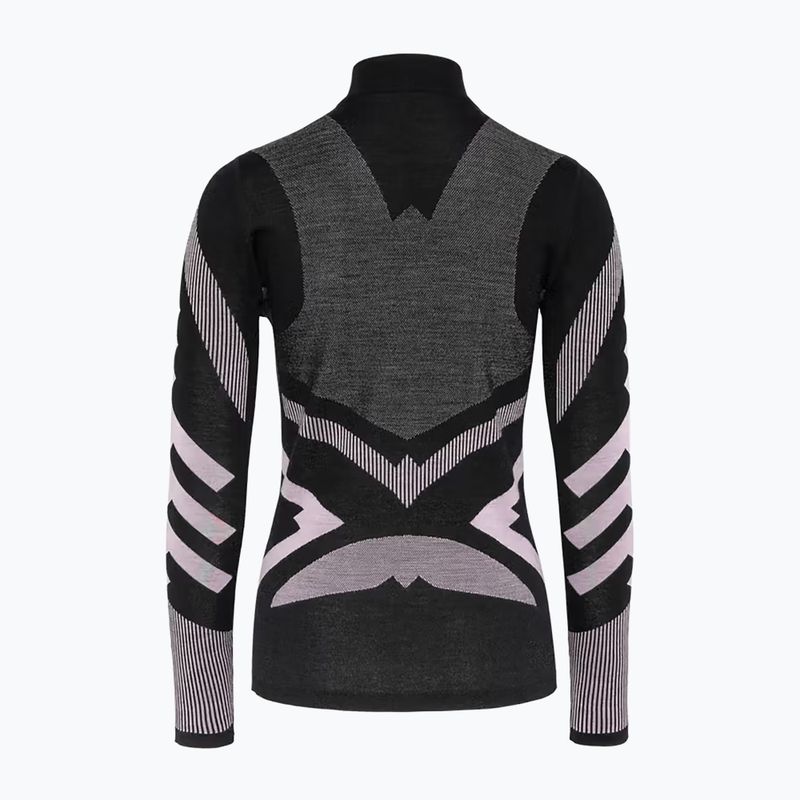 Дамски термоактивен суитшърт KARI TRAA Faith Half Zip black 5