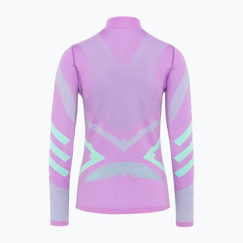 Дамски термоактивен суитшърт KARI TRAA Faith Half Zip violet 5