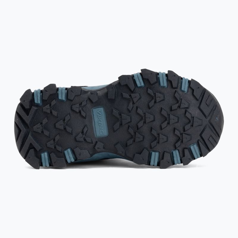 Детски обувки Viking Footwear Track Mid 2V Waterproof тъмносиньо/деним 4